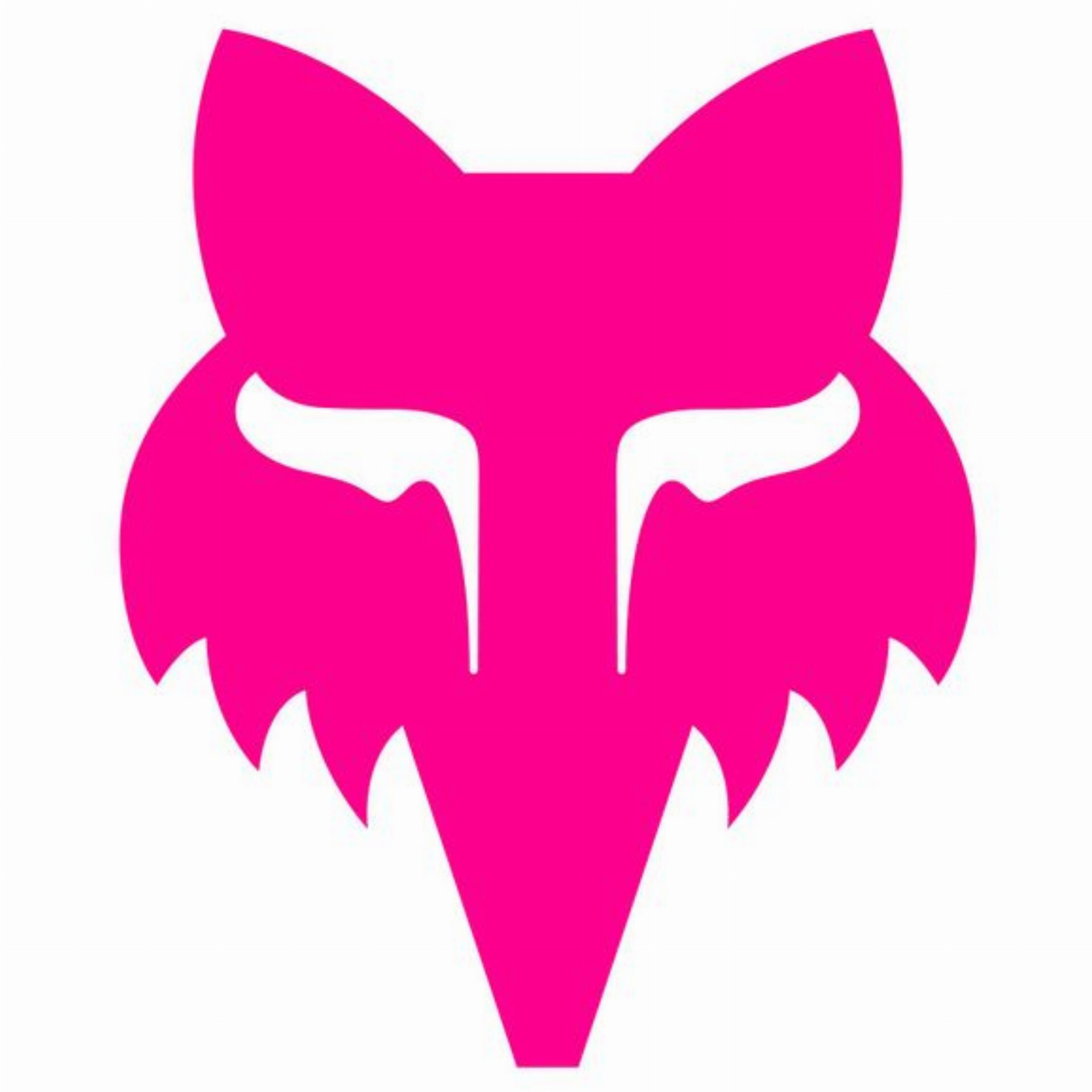 Pegatina FOX Head Rosa 17.8cm